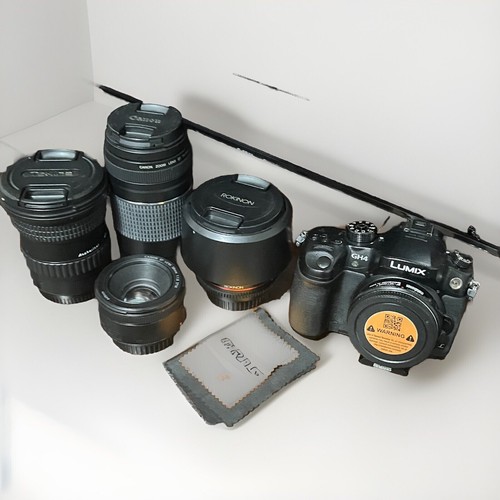 Panasonic lumix dmc gh4 16mp - panasonic,