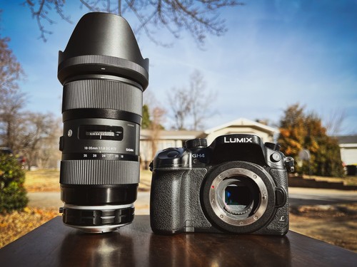 Lumix gh4 camera 18 - w/, 18-35